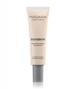 Жидкая основа MADARA SKINONYM Semi-Matte Peptide Foundation, #10 Porcelain, 30 ml