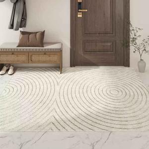 AOVOC Ковер 80х120 см из ПВХ, для входной двери, влагозащитный, с римским узором, можно резать