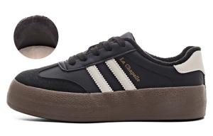 Кроссовки La Chapelle Skateboarding Shoes Women's Low-top, черный