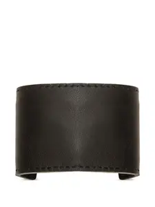 Кожаная резинка для волос Jennifer Behr, черный