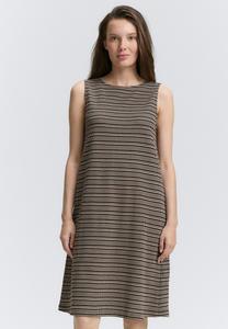 Платье TOM TAILOR Jersey dress, Black Knit Structure Stripe/Black