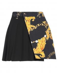 Джинсовая юбка Versace Jeans Couture, черный