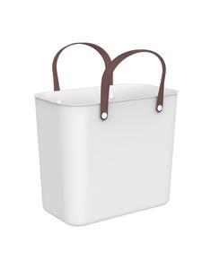 Шоппер Rotho Albula Einkaufskorb 25l, Kunststoff (PP recycelt), цвет Mistelweiß