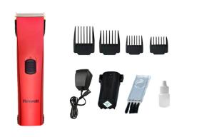 Машинка для стрижки волос Rewell, красный