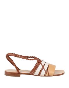 Сандалии Alberta Ferretti, коричневый