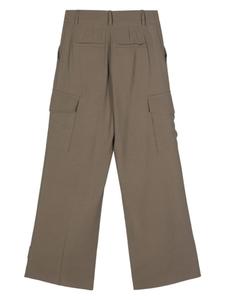 Blanca Vita широкие брюки карго, зеленый