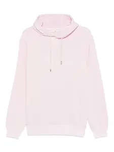 Хлопковое худи на завязках Filippo De Laurentiis, розовый