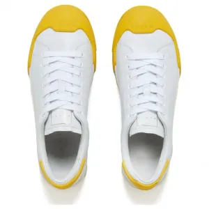 MARNI Dada Bumper Cow Leather Low top Skateboard Shoes Women's White