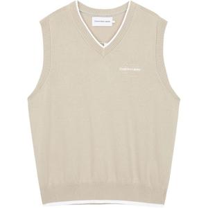 Calvin Klein Трикотажный свитер мужской бежевый