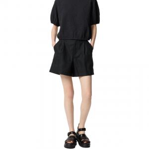 UNIQLO Женские повседневные шорты черного цвета