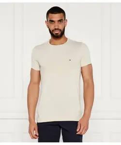 Футболка Slim fit Tommy Hilfiger, бежевый