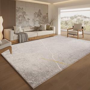 Budis Ковер 200х300 см для гостиной/спальни, современный минимализм, не скользит, с высоким плюшевым ворсом, звукоизоляция
