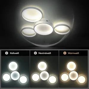 Светодиодный потолочный светильник ZMH, белый