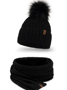 Шапка Vivisence 7015 Set, черный