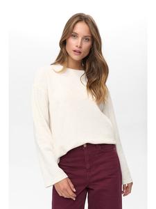 NÜMPH Белый свитер "Нухаба"