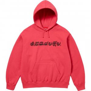 Supreme Черная худи с капюшоном