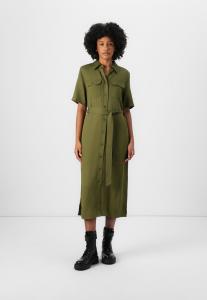 Платье GANT UTILITY SHIRT DRESS, Moss Green/Khaki