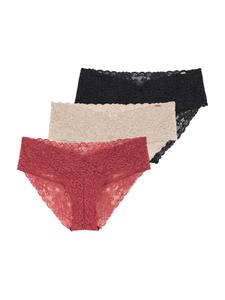 Трусики Dorina, бежевый/коралловый/черный