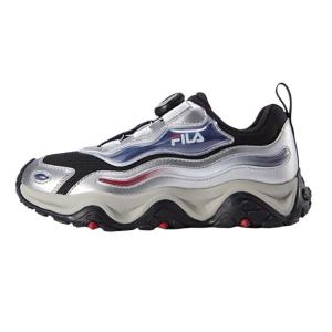 FILA KIDS BOA противоскользящие износостойкие низкие детские уличные кроссовки Legend Blue Deep Burgundy Kids