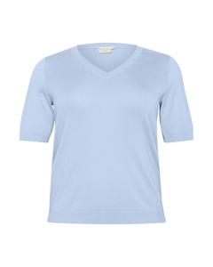 Свитер KAFFE CURVE Lizzy, небесно-голубой