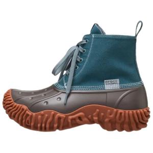 Ботинки Crocs Salehe Bembury x Polle комбинированные, коричнево-голубой