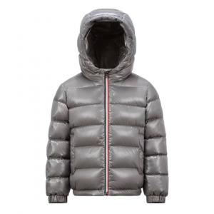 Moncler Детский топ Kids' Apparel SS24 серый для малышей