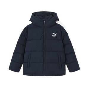 Детская пуховая куртка PUMA, темно-синий-windproof, warm type 80802