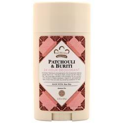 Nubian Heritage 24-часовой дезодорант Пачули и Бурити 2,25 унции