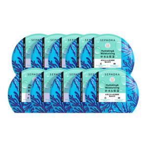 Увлажняющая шелковая маска для лица с морскими водорослями, восстанавливающая, 5 шт/упаковка Sephora, 10 tablets