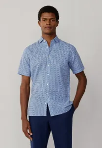 Футболка с коротким рукавом с принтом под глину Hackett London, Ultra Blue