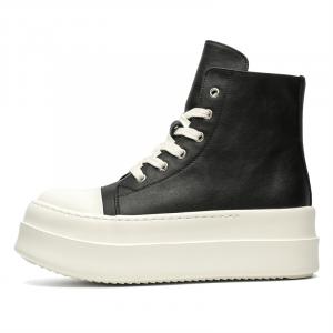 Chi Wolf Короткие ботинки Мартин унисекс черные, цвет Black Women's Size