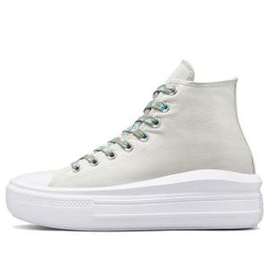 Кроссовки chuck taylor all star move platform 'gray green' Converse, серый