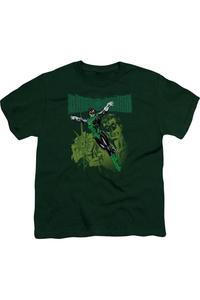Футболка с коротким рукавом Green Lantern Gl#166 Cover для детей Gildan