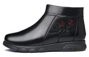 Ботильоны женские Laorentou, цвет Burgundy