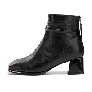 KEKAFU Женские полусапожки коричневые/черные — черные, цвет Black