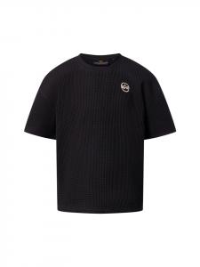 Футболка Studio Waffle черного цвета Alpha Industries