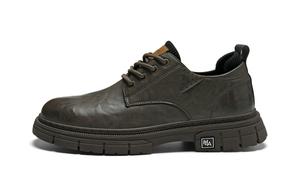 Мужская повседневная обувь, мужские низкие кеды HLA, темный серый