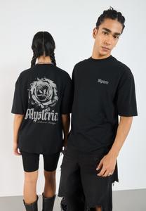 Футболка с принтом UNISEX YOURTURN, черный