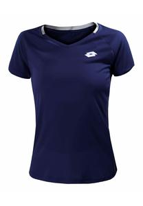 Футболка Lotto SQUADRA II PL, Dunkelblau Weiss/Dark Blue