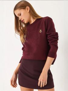 Bianco Lucci Свитер в цвете Ruby Red