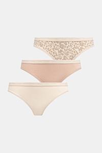 3 пары трусов Fila, бежевый