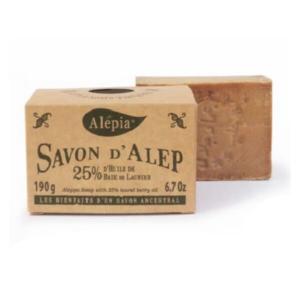 Мыло алеппское с лавровым маслом 25%, 190 г Alepia