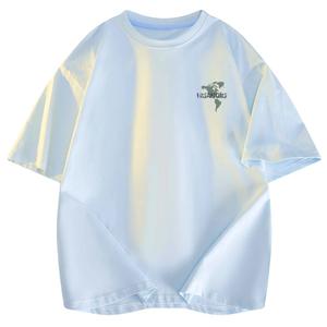 Футболка с коротким рукавом Unisex HUANQIU, синий