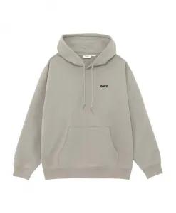 Худи с изображением четверти Obey, бежевый