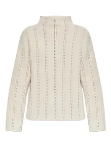 Свитер Satilly с высоким воротником Samsoe Samsoe, нейтральный