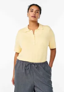 Mit kurzen ärmeln polo shirt Zizzi, Sunlight