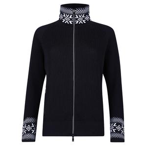 Свитер Newland Face de Bellevard на молнии (женский), Black/White