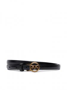 Женский ремень PINKO Thin Belt H1 20252 PLT11 05481.A2QP, черный