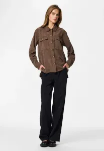 Блузка на пуговицах pceffi Pieces, Coffee Quartz