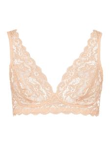 Hanro Бюстгальтер с мягкими чашечками - без косточек Moments, бежевый цвет